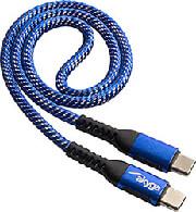 CABLE USB AK-USB-36 USB TYPE C (M) / USB TYPE C (M) VER. 2.0 100W 0.5M AKYGA