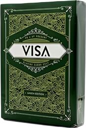 VISA GREEN DECK BY PATRICK KUN AND ALEX PANDREA - ΤΡΑΠΟΥΛΑ BICYCLE