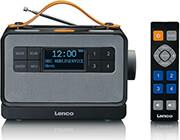 PDR-065BK - PORTABLE FM/DAB+ RADIO WITH BIG BUTTONS AND ''EASY MODE'' FUNCTION, BLACK LENCO